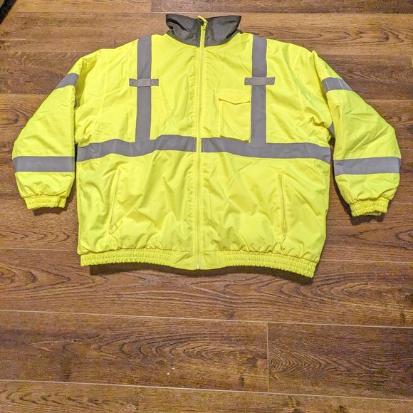 Radians Hi-Viz Bomber Jacket 4XL NEW - Picture 1 of 6